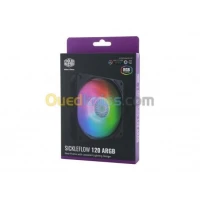 COOLER MASTER SICKEFLOW 120 ARGB - VENTILATEURS DE BOÎTIER 120 mm ARGB - 4 PINS 12 V -62 CFM -BLACK 