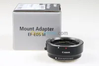 ADAPTATEUR MONTURE CANON EF-EOS M ORIGINAL- À BOÎTIER EOS - POUR EOS M10 M50 M50 Mark II M100 -NOIR
