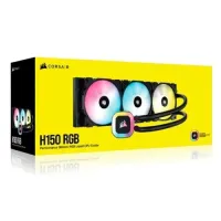 CORSAIR iCUE H150 RGB - WATERCOOLING AIO 360MM - 3 VENTILATEURS 120MM - RGB - NOIR