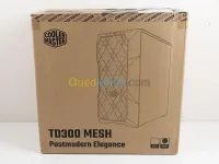 COOLER MASTER MASTERBOX TD300 MESH - BOÎTIER MINI TOUR - VERRE TREMPÉ - 2 FAN ARGB - BLANC 