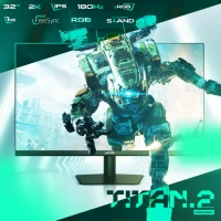 MATOS TITAN2 MSG32K - ÉCRAN GAMING 32" 2K QHD - 180Hz - 1ms - FAST IPS - HDR