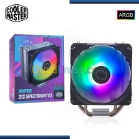 COOLER MASTER HYPER 212 SPECTRIUM V3 - AIRCOOLING 120mm ARGB - OCKET INTEL & AMD -ALUMINIUM-180W