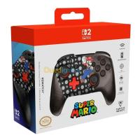 TURTLE BEACH REMATCH SUPER MARIO JUMP BLACK - MANETTE SANS FIL POUR NINTENDO SWITCH 2 - 2 BOUTONS PROGRAMMABLES - BLACK