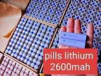 Pile lithium original neuf LG et Samsung 3.7 v بيل باطري ليثيوم batterie بيلات باطريات pilles 2600 