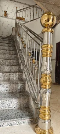 Rampe d'escalier en inox 