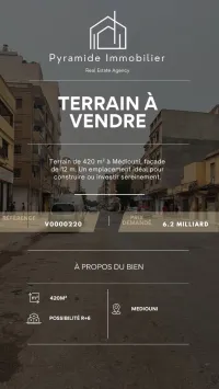 Vente Terrain Oran Oran