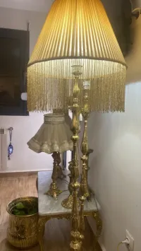 Lampadaire en bronze 