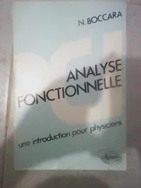 Titre Analyse fonctionnelle : une introduction pour physiciens 