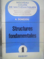 livres-magazines-structures-fondamentales-tome1-par-a-doneddu-alger-centre-algerie