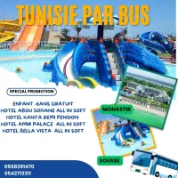 DECOUVREZ LA  TUNISIE  PAR BUS  SOUSSE DJERBA 