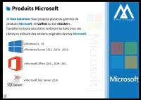 Licence Microsoft Coffret et clè 