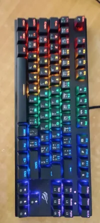 Havit clavier Gamer Mécanique Rétroéclairé KB869L Noir