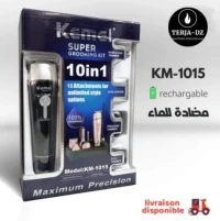 Tondeuse kemei 10in1 km- 1015   
