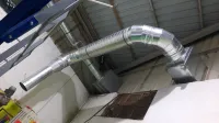 Extraction + air neuf  + gaine on tollé +gaine p3