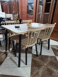 TABLE FACE 04 Chaises Restaurant /Cafeteria/CUISINE