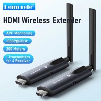 cables-adaptateurs-lemorele-r1000-wireless-video-extender-hdmi-200m-transmetteur-recepteur-sans-fil-full-hd-1080p-60hz-ouled-selama-blida-algerie