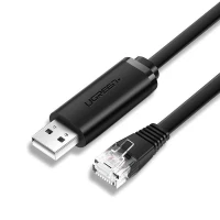 Ugreen câble console USB - Ethernet RJ45 3m noir CM204
