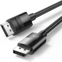 UGREEN Câble DisplayPort 1.4 8K 1.5M, FreeSync, G-Sync, HDR, téléviseurs HD, écrans, graphiques, PC