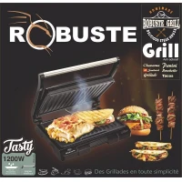 Grill & Panineuse ROBUSTE Tasty