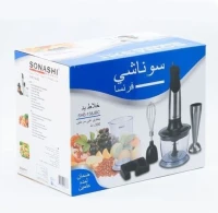 SONASHI Bras Mixeur Multifonction 3en1 300W SHB-158JBC - Inox