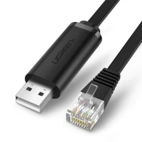 Ugreen Câble Console USB - Ethernet RJ45 3m Noir CM204