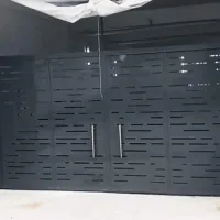 portail porte automatique métallique cnc plasma أوتوماتيكي ابواب و نوافذ