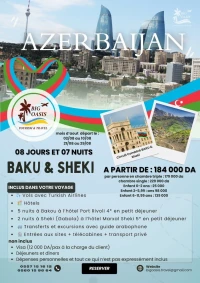 VOYAGE ORGANISE AZERBAIDJAN