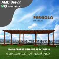  Aménagement exterieur Pergola chalet 