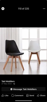 Vente de chaises 