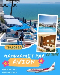 Hammamet par avion 