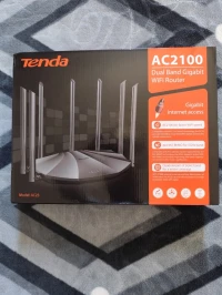 ROUTEUR Wi-Fi GIGABIT TENDA AC23 DOUBLE BANDE AC2100 7 ANTENNES