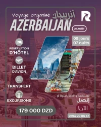Voyage organisé a azerbaijan promo hbaaaalll place limité