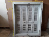 FENETRE EN BOIS & BARREAUDAGE - نافذة خشبية
