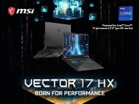 MSI VECTOR 17HX A14VGG I9 14900Hx 32GO DDR5X 1TO SSD NVME NVIDIA GEFORCE RTX4070 8GO NEUF SOUS EM