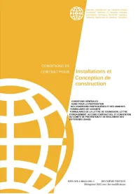 Version française du livre- FIDIC 2017 DEUXIEME EDITION Conditions of contract (GOLDEN BOOK) 