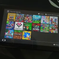 Avec chargeur original switch v2 flashé m3amra bles jeux 
