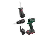 Visseuse Multifonction Parkside 20V 3 en 1 / Visseuse Perceuse, Ponceuse, Scie Sabre, Scie Plongeant