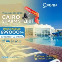 PACK FAMILLES  EGYPTE 