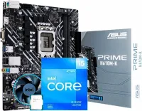 BUNDLE CARTE MERE ASUS PRIME H610M-K DDR5 + CPU i5-12400F