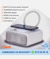 enceintes-et-haut-parleurs-enceinte-bluetoothradioreveilchargeur-telephone-sans-filampli-bafflehorlogelampe-dunth-birkhadem-alger-algerie