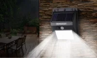 Lot de 3 led thunderlight 63 avec panneau solaire