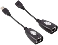 CONVERTISSEUR USB TO RJ45 EXTENSION JUSQU'A 100M