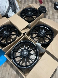 4 Jantes OZ formula HLT black matt 18 pouce