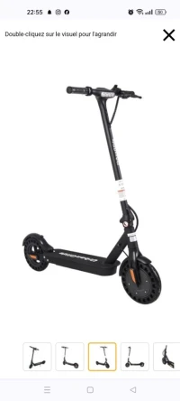 Trottinette électrique Urbanglide Ride 100 XS 350 W Noir état neuf 