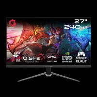 GAMEON GOES27QHD240IPS Gaming Monitor, 27 Inch Computer Monitor, QHD, 240Hz, MPRT 0.5ms, HDMI 2