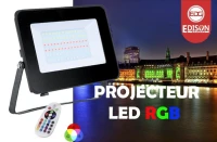 PROJECTEUR  LED RGB