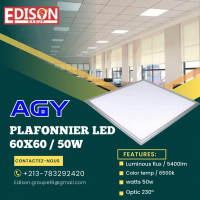 materiel-electrique-plafonnier-led-60x60-agy-50w-dar-el-beida-alger-algerie