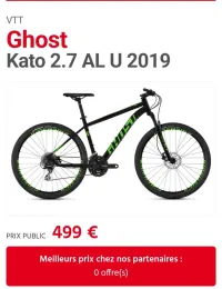 Vélo alman aluminium taille XL 