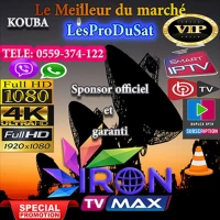 IPTV IRON Pro Max Abonnement Serveur Puissant Au Meilleur Prix Smart TV Android LG SAMSUNG IOS