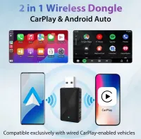 Carplay adaptateur pour tablette voiture, Android auto 